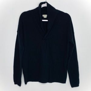 Reiss • Gray Lemaire Knot Front Wool Sweater